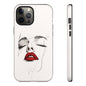 Stylish Phone Case with Artistic Lip Design, Femme Tech Accessory, Trendy Device Cover, Gift for Her, Unique Phone Accessories
