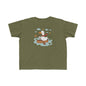 Cute Toddler's Tee with Happy Duck Design, Perfect for Playtime, Gifts, or Family Outings, Summer Fun, Animal Lovers