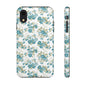 Floral Phone Case - Tough Cases, Durable Phone Cover, Cute Floral Design, Gift for Her, Trendy Phone Accessory, Spring Style