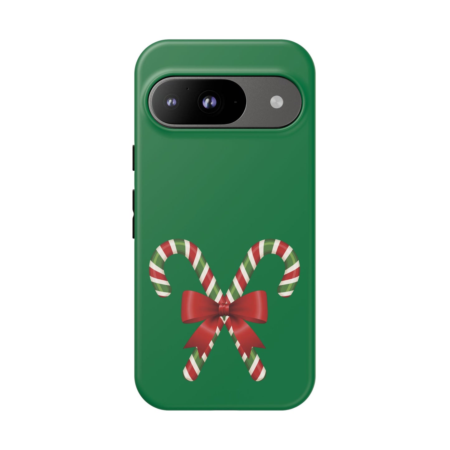 Candy Cane Phone Case: Holiday Spirit, Festive Gift, Cute Accessories, Christmas Decor, Seasonal Style