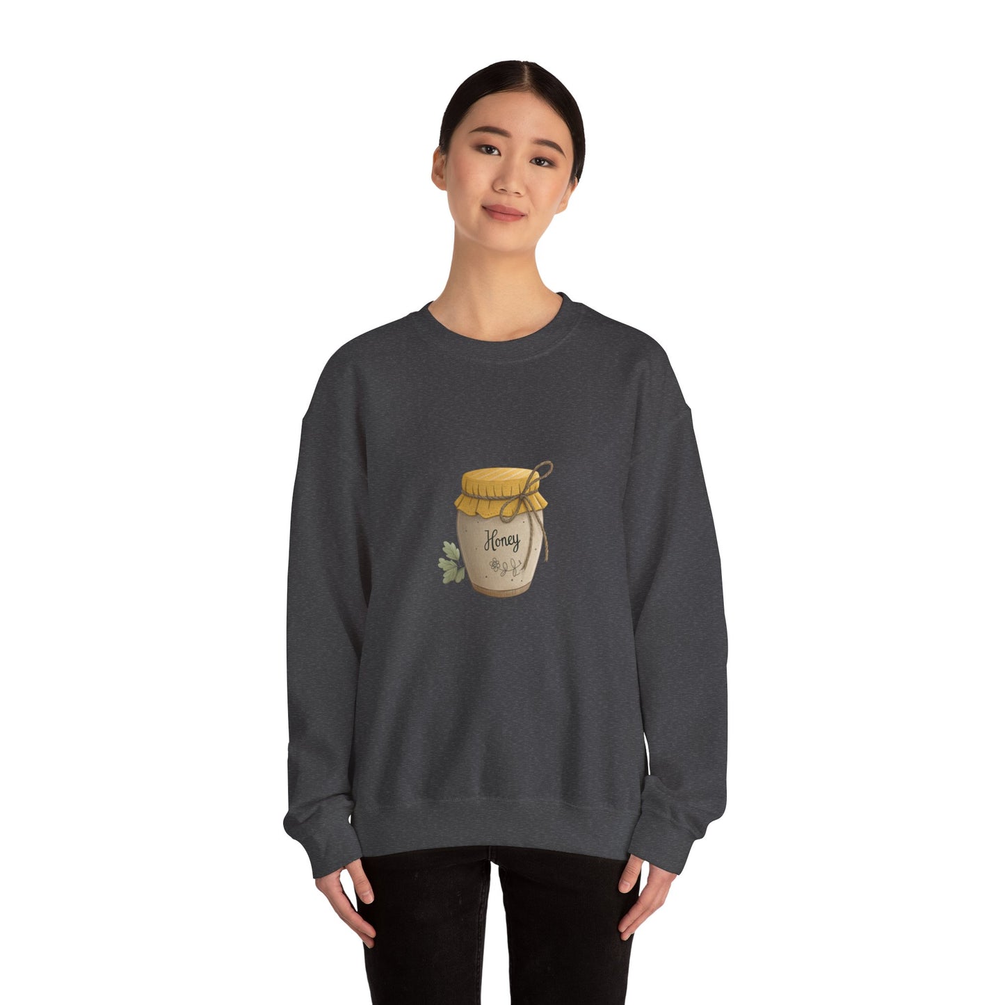 Honey Jar Sweatshirt, Cozy Gift, Fall Fashion, Unisex Apparel, Sweetheart Gift, Cute Sweatshirt
