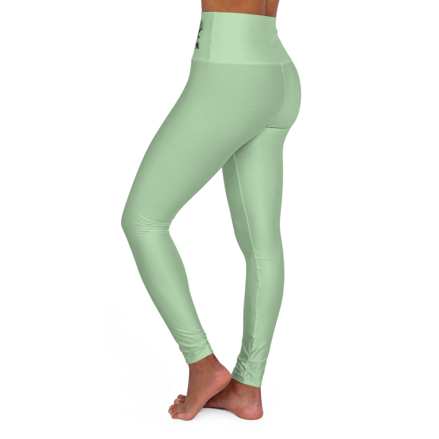 High Waisted Yoga Leggings with Tree Design, Comfortable Activewear, Fitness Apparel, Eco-Friendly Leggings, Yoga Pants for Women, Gym Wear