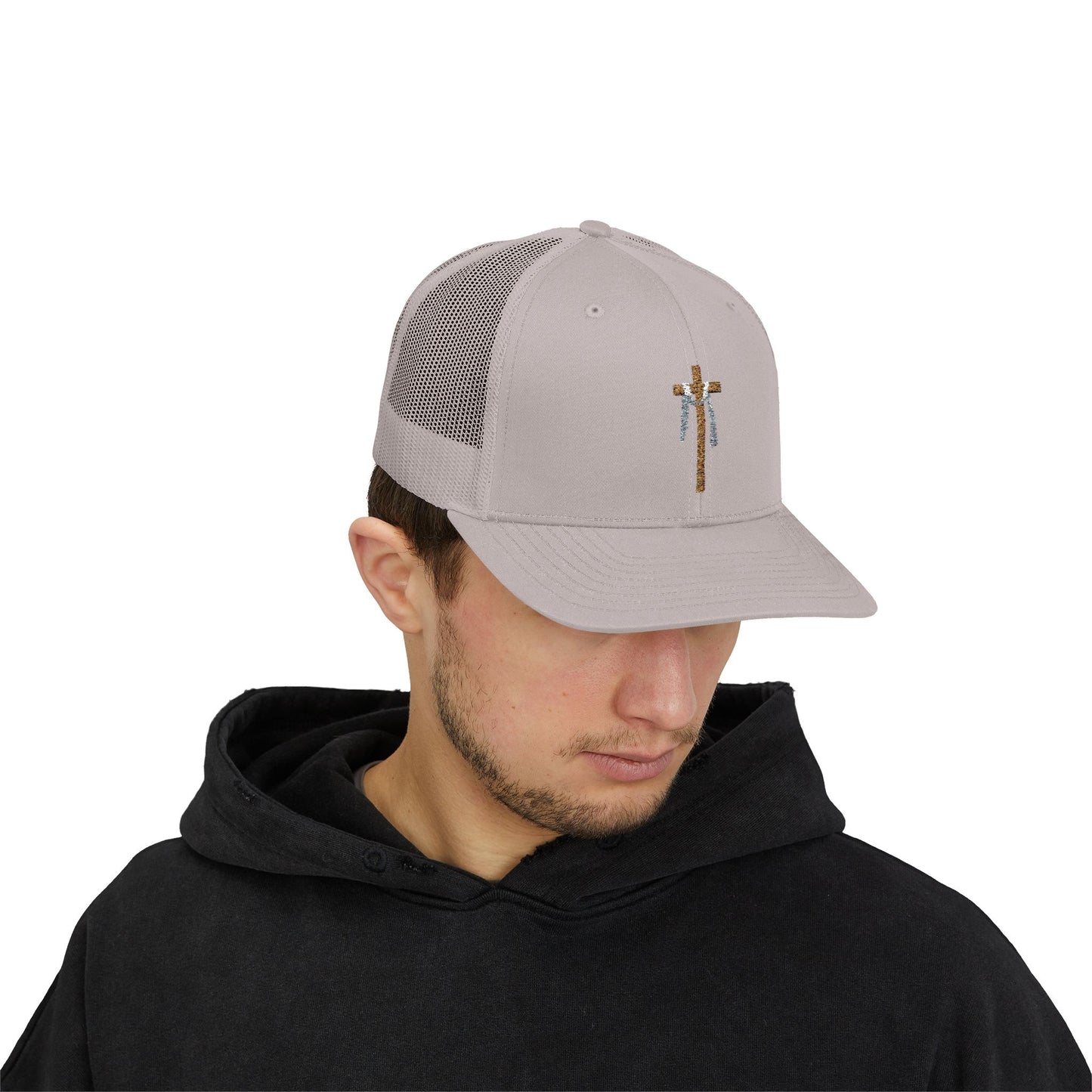 Elegant Faith Snapback Trucker Cap - Faith Hat, Religious Cap, Inspirational Gift, Christian Apparel, Trendy Headwear