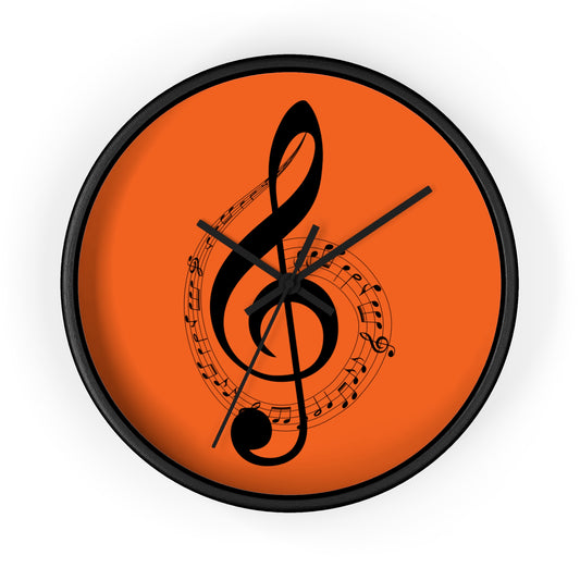 Musical Note Wall Clock | Perfect for Music Lovers, Home Decor, Gifts