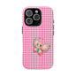 Cute Butterfly Phone Case, Tough Cases, Floral Phone Accessory, Gift for Her, Spring Fashion, Kids' Birthday Present, Pastel Aesthetic