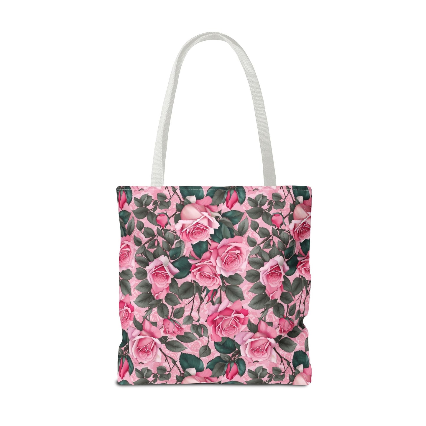 Pretty Pink Floral Tote Bag, Stylish Reusable Bag, Shopping Tote, Gift for Her, Eco-Friendly, Mother's Day Gift