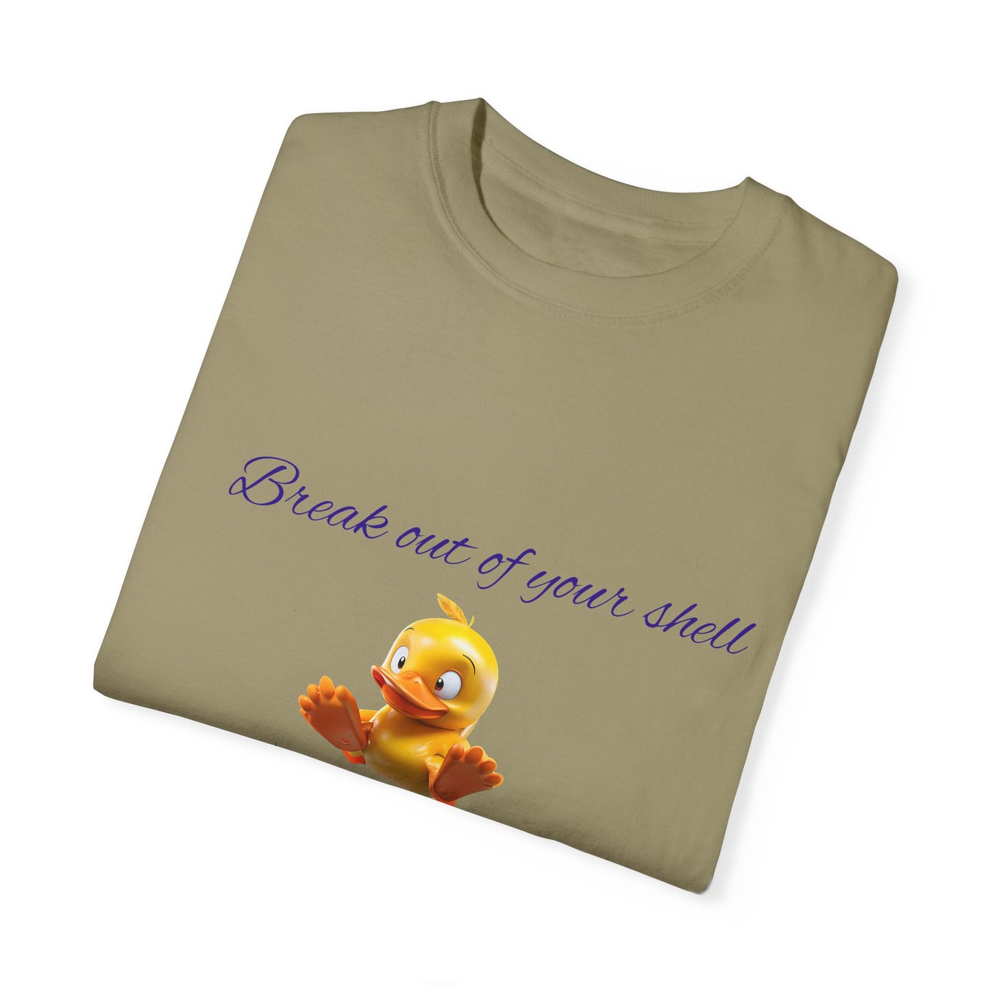 Egg-citing Garment-Dyed T-shirt: Perfect for Easter, Spring Celebrations