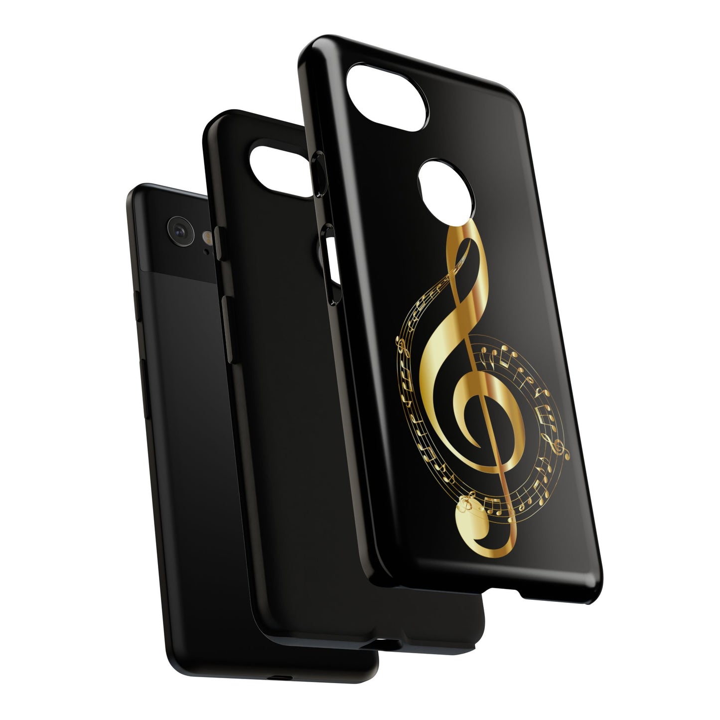 Tough Cases black gold musical Note