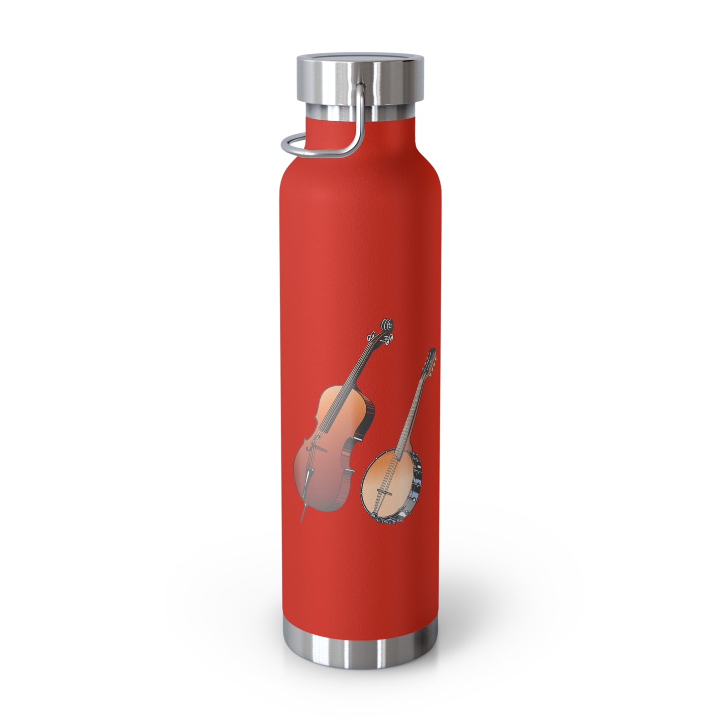 Musical Instruments Water Bottle | Copper Vacuum Insulated Bottle | Gift for Musicians, Music Lovers, Durable Travel Mug, Concert [...]