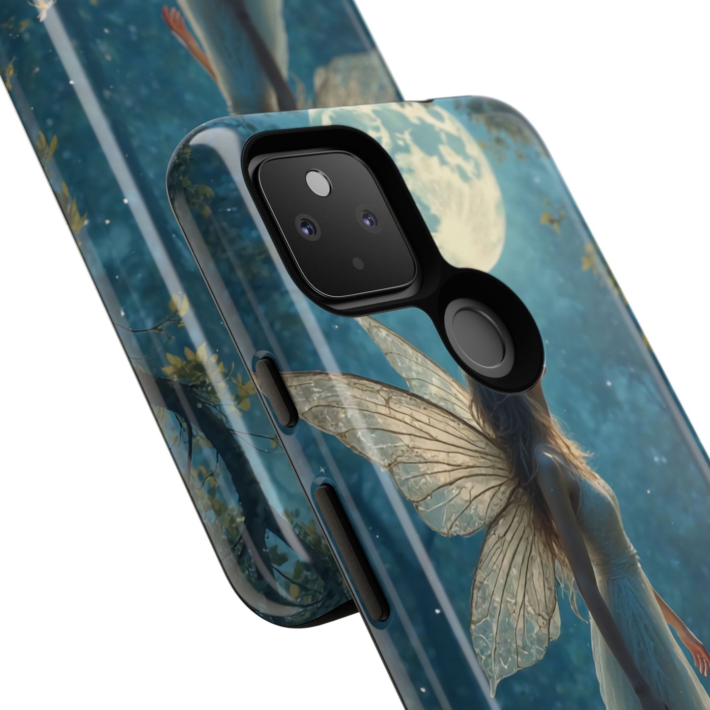 Fairy Moon Phone Case | Tough Cases for Nature Lovers, Fantasy Gift, Boho Phone Accessory, Ethereal Aesthetic, Magical Design
