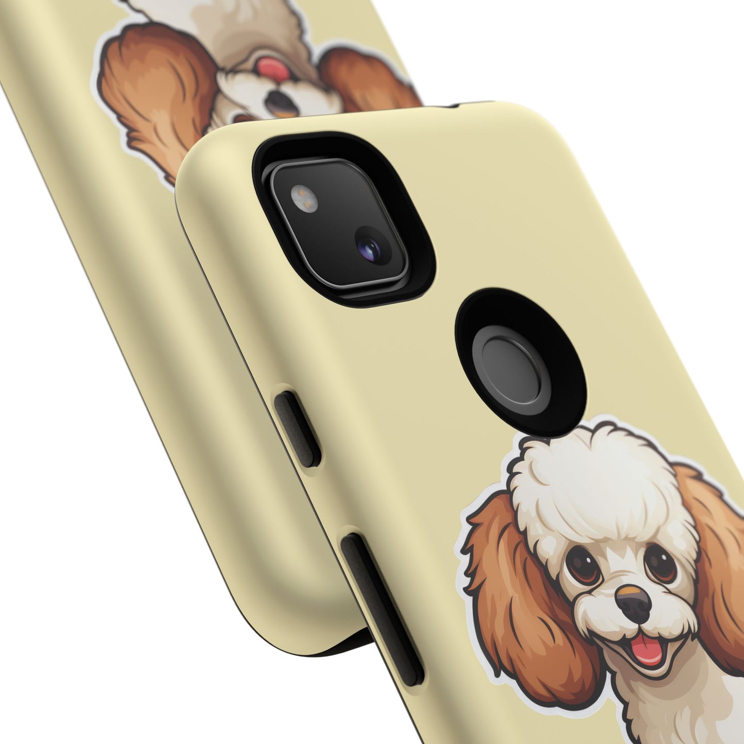 Cute Dog Phone Case, Pet Lover Gift, Custom Phone Cover, Cartoon Dog Case, Durable Phone Accessory