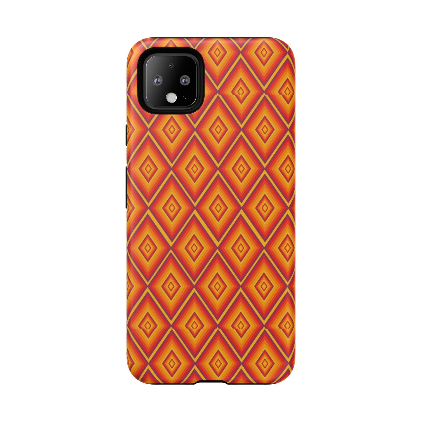 Geometric Phone Case, Tough Cases for Protection, Stylish Smartphone Cover, Vibrant Patterned Phone Accessory, Unique Gift Idea, [...]