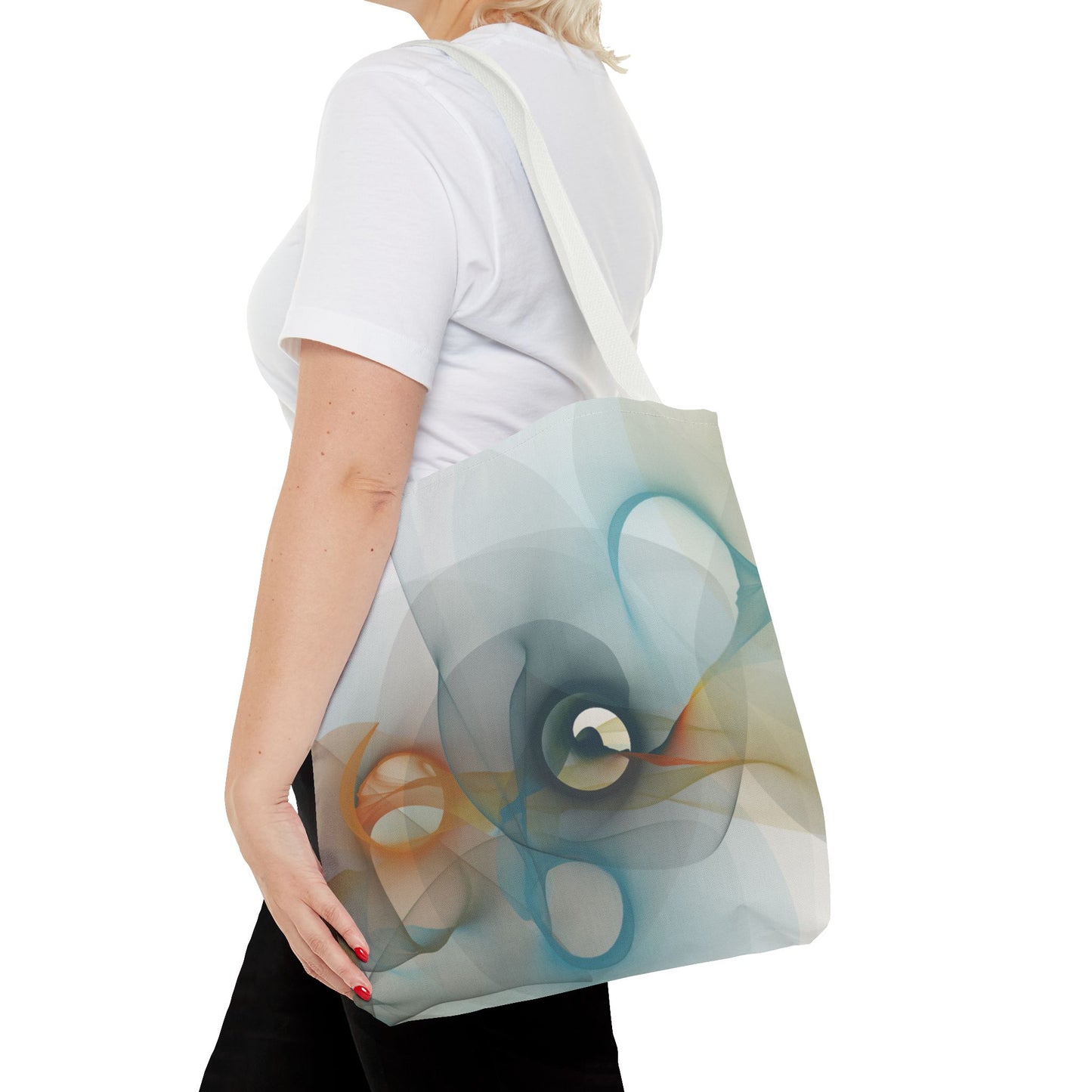 Stylish Abstract Tote Bag, Art-Inspired Bag, Perfect for Everyday Use, Trendy