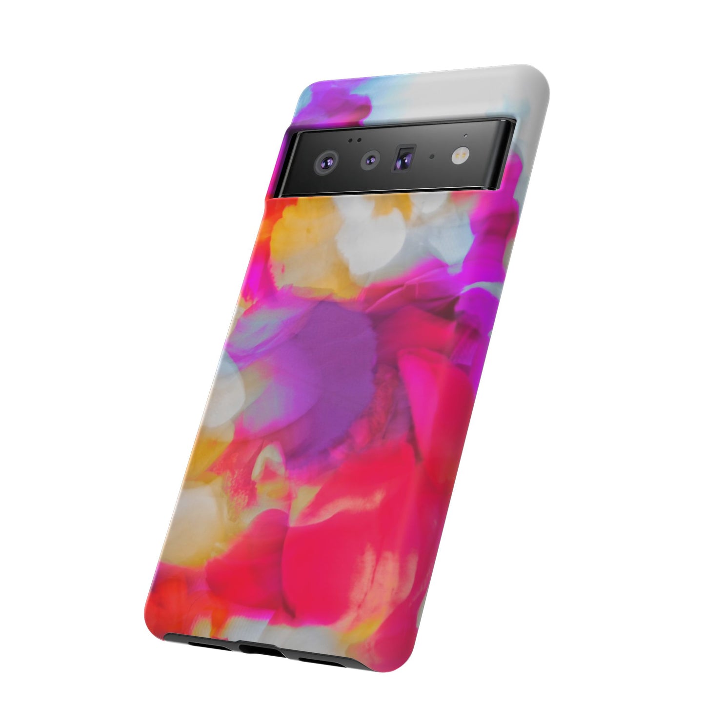 Floral Phone Case: Stylish Art for Your Device, Tough Cases, Gift for Her, Flower Print, Trendy Accessories, Phone Protection