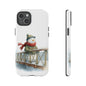 Snowman Phone Case – Winter Holiday Gift, Cute Snowman Design, Winter Accessories, Protective Phone Case, Unique Christmas Present