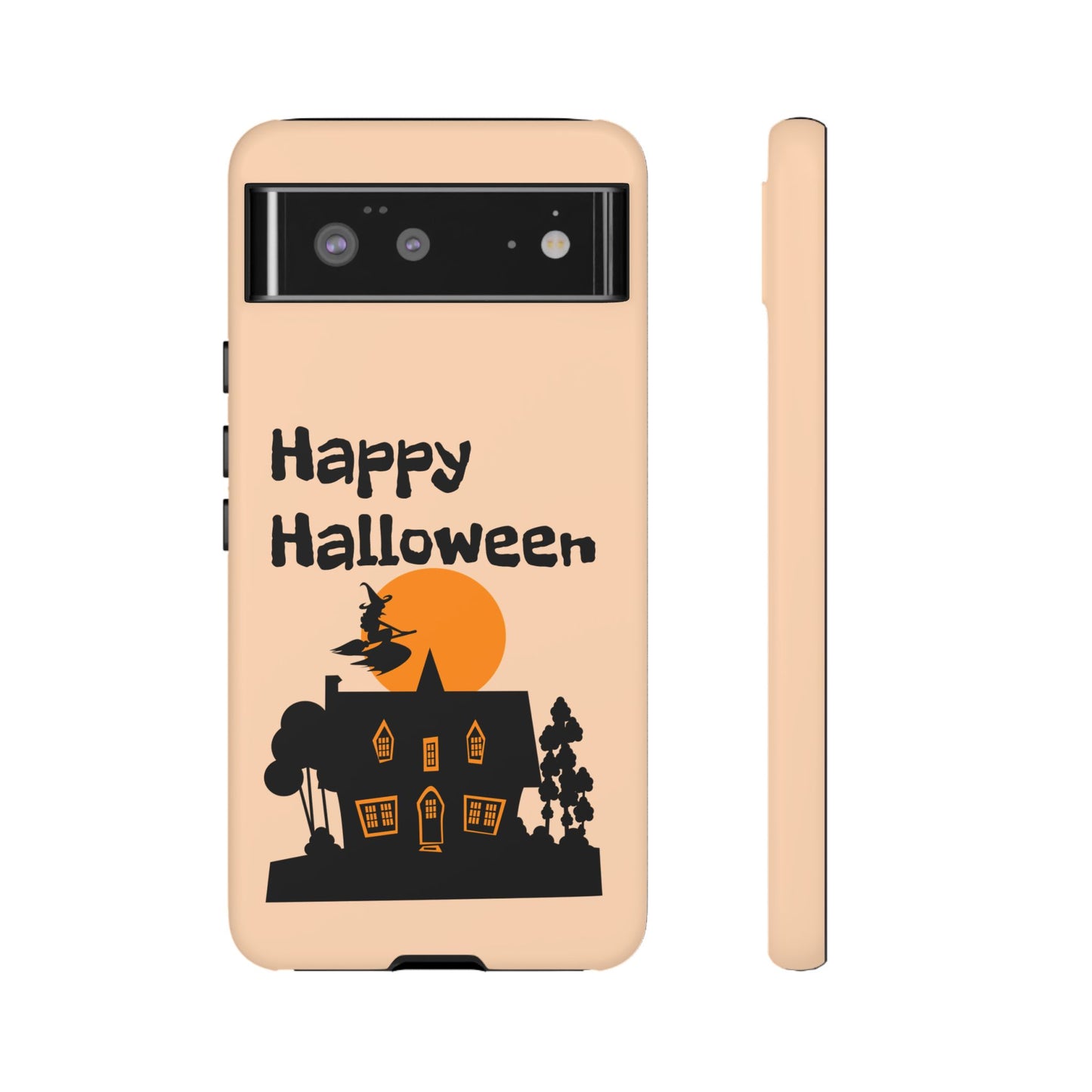 Halloween Phone Case, Spooky Mobile Cover, Tough Case for Phone, Witch Design, Fall Decor, Unique Gift for Halloween