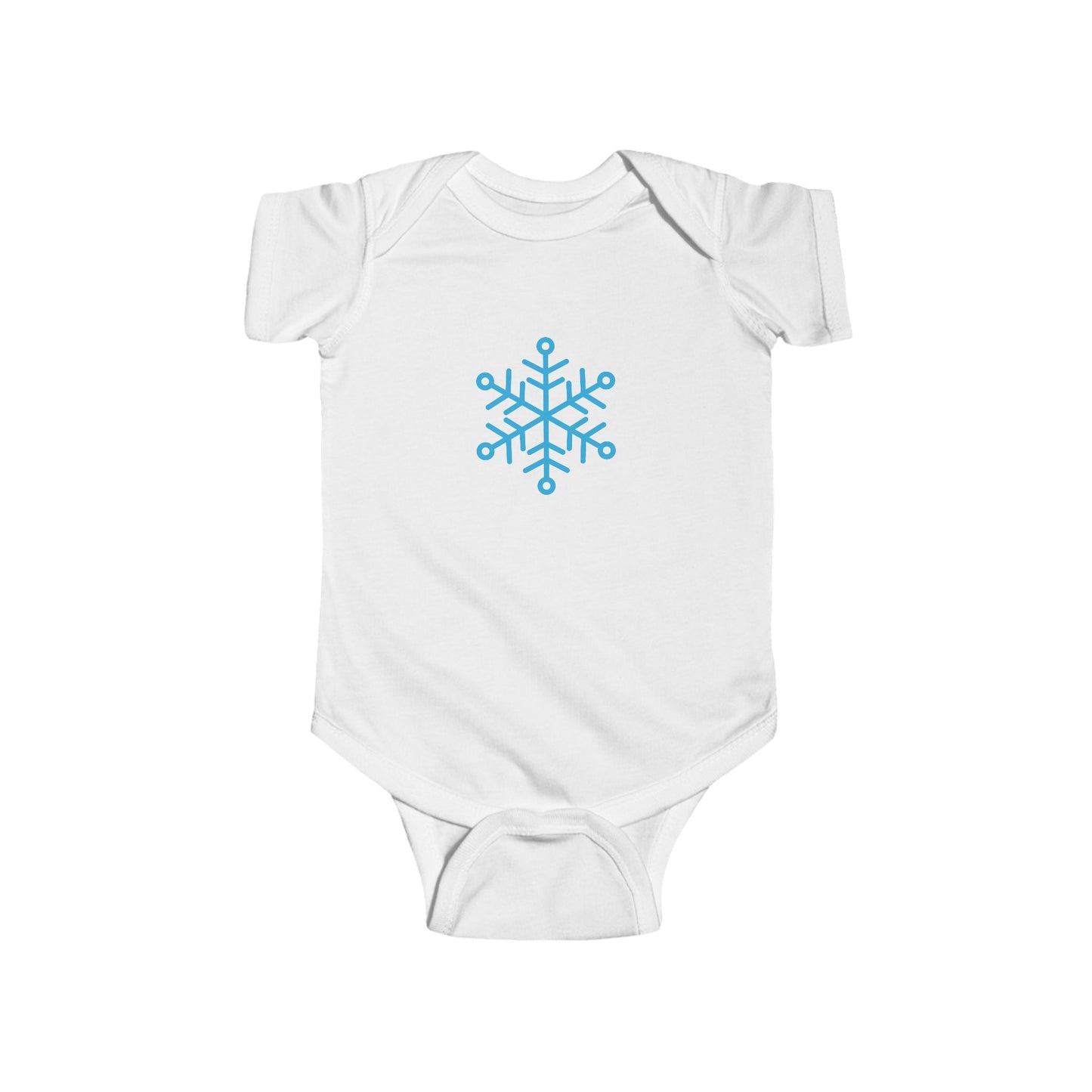 Snowflake Infant Bodysuit, Winter Baby Outfit, Christmas Gift, Cute Baby Clothes, Toddler Onesie, Holiday Apparel