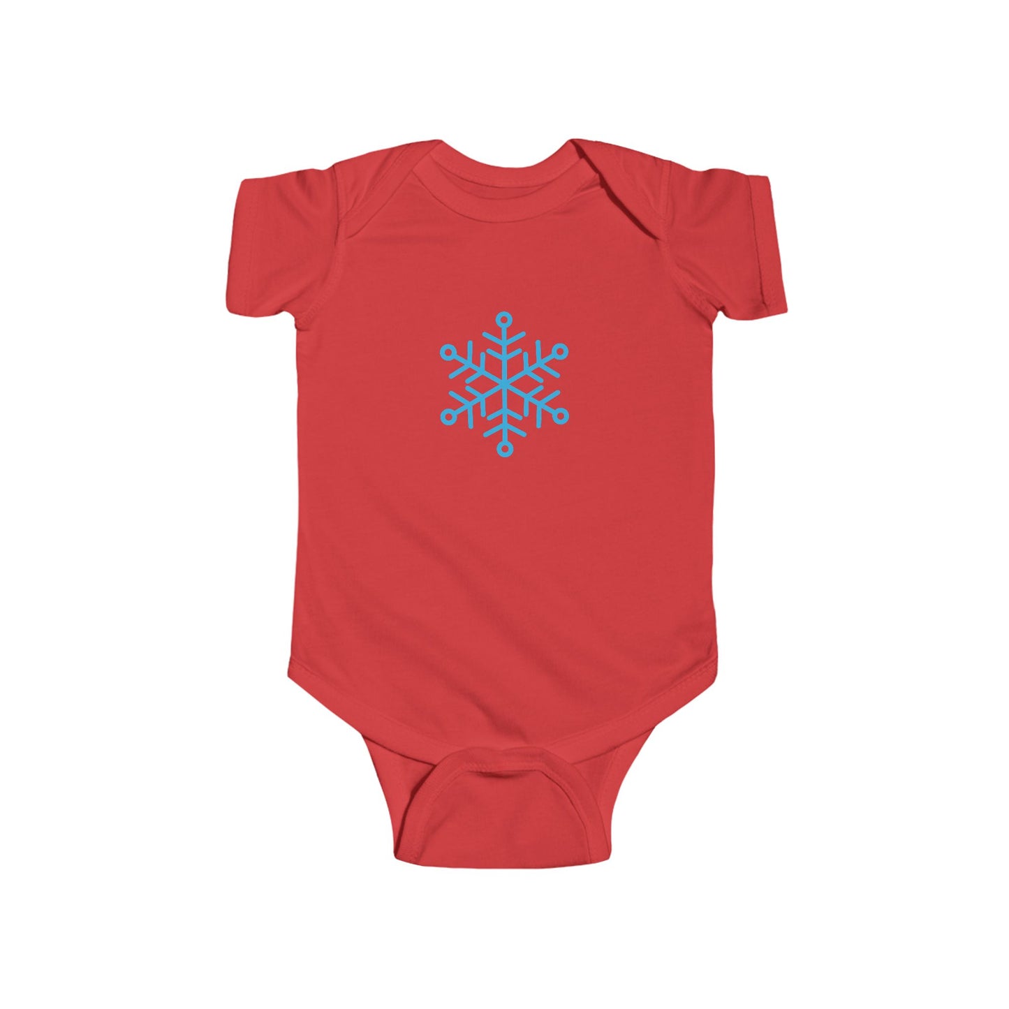Snowflake Infant Bodysuit, Winter Baby Outfit, Christmas Gift, Cute Baby Clothes, Toddler Onesie, Holiday Apparel