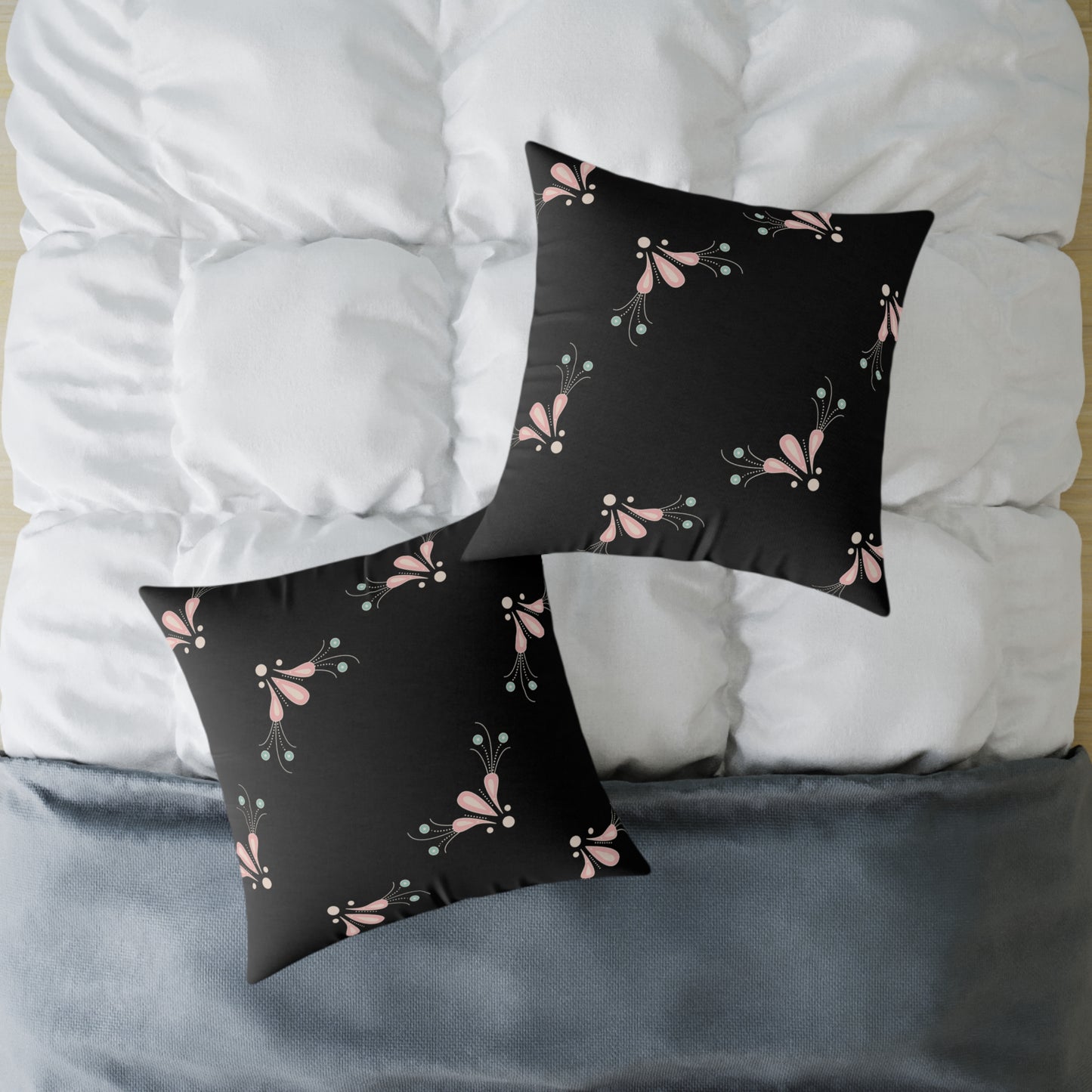 Floral Square Pillow for Cozy Home Decor, Modern Throw Cushion, Living Room Accent, Perfect Gift for Friends or Family, Decorative [...]