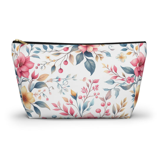 Floral Accessory Pouch