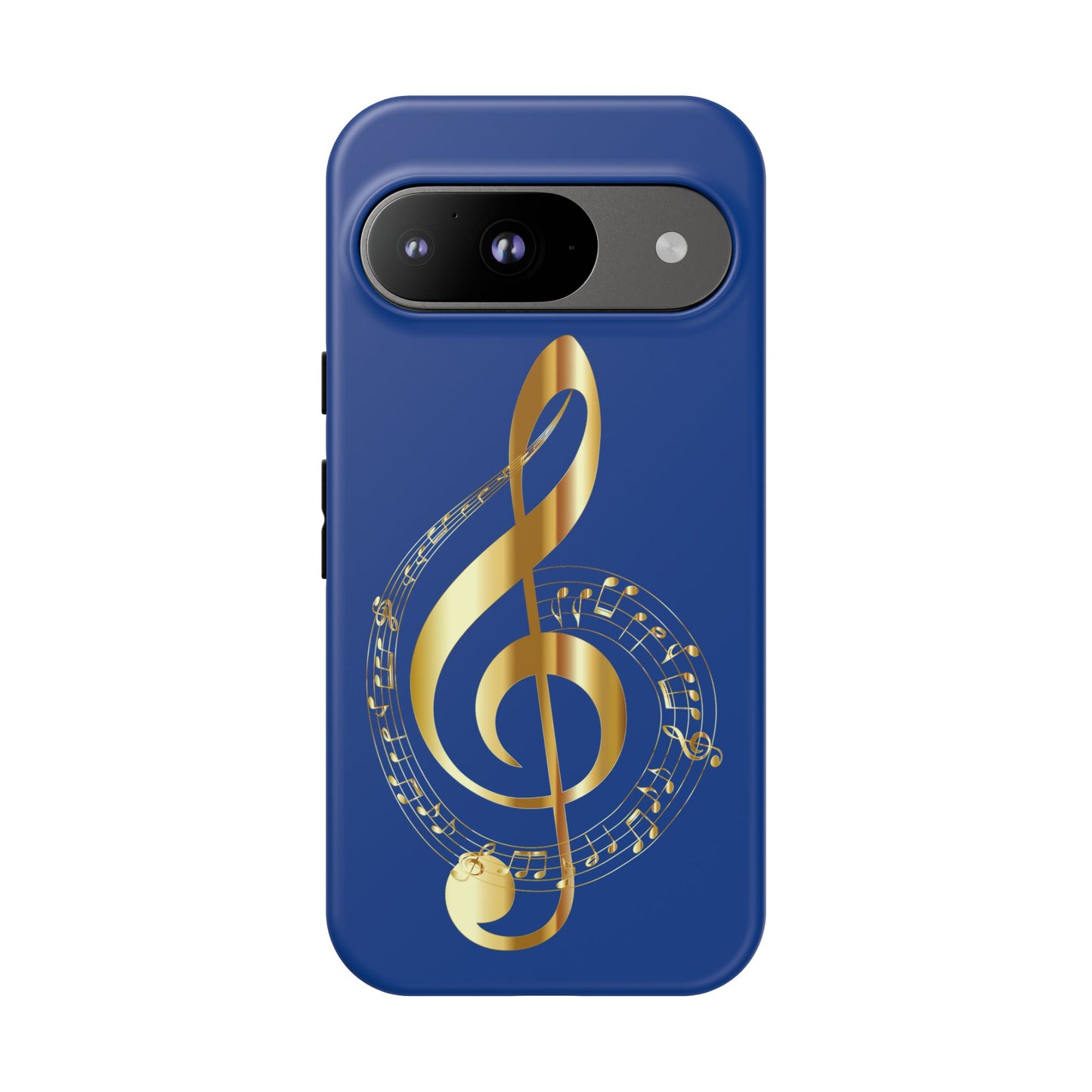 Tough Cases Blue and Gold Musical Note