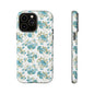 Floral Phone Case - Tough Cases, Durable Phone Cover, Cute Floral Design, Gift for Her, Trendy Phone Accessory, Spring Style