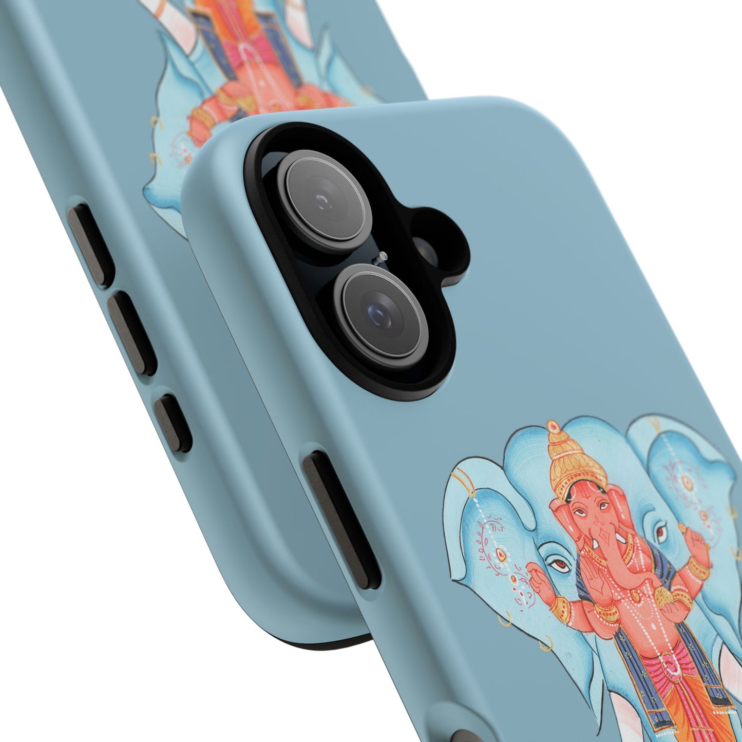 Tough Cases: Ganesh-Inspired Phone Case, Bohemian Phone Cover, Hindu Art Accessory, Festival Gift, Protective Phone Shell