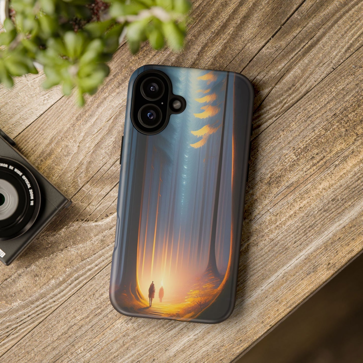 Phone Case — Mystical Forest Nightscape Protective Tough Case