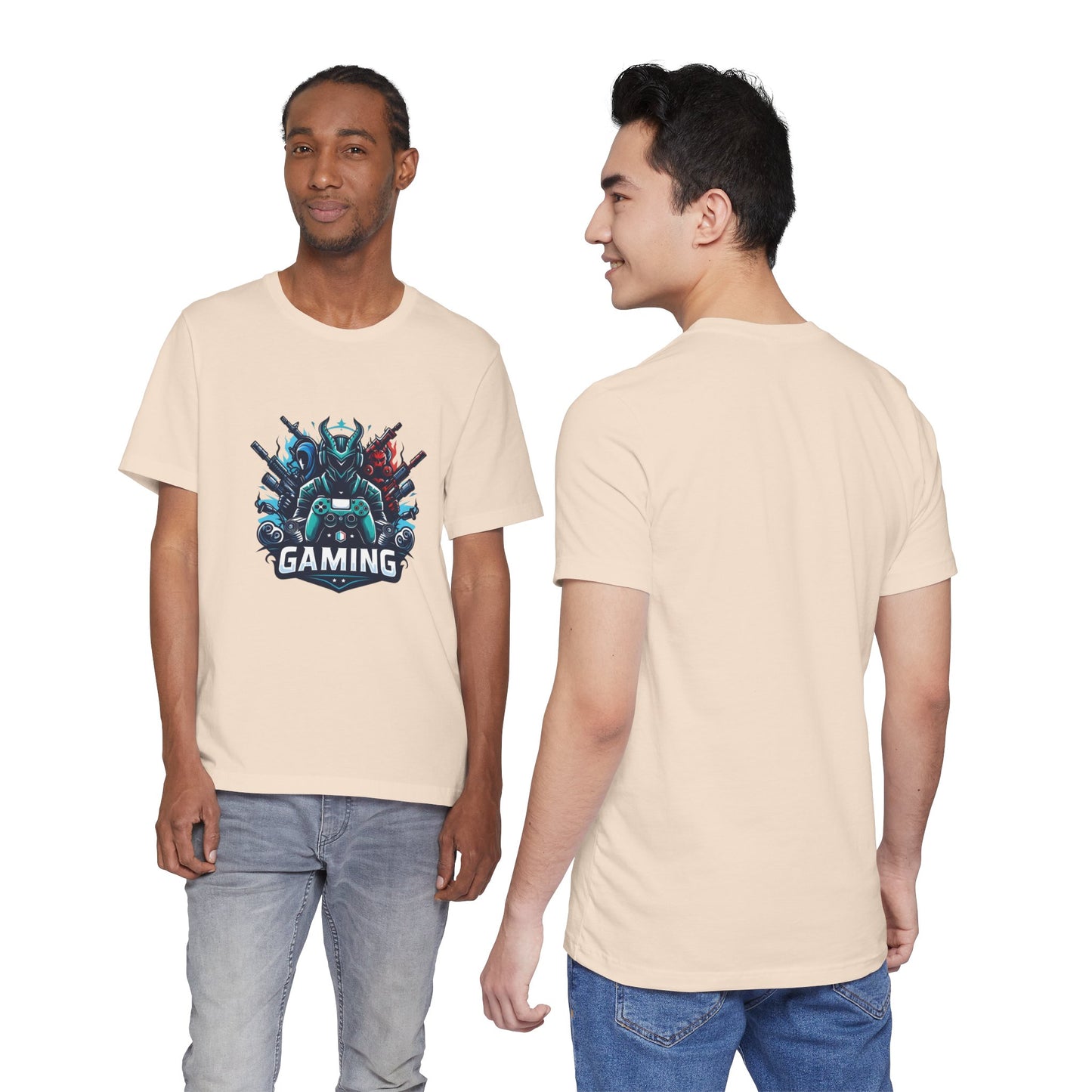 Gaming Controller Emblem Tee — Esports Gamer Graphic T-Shirt