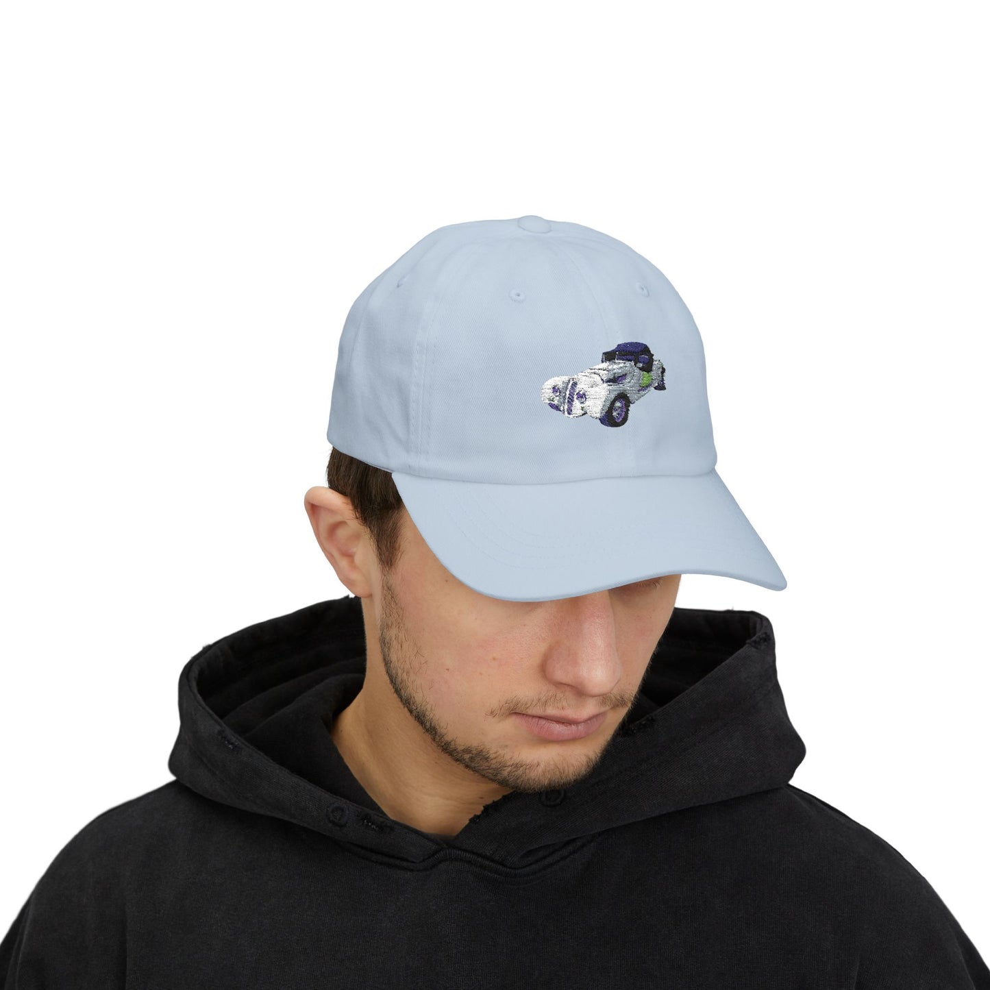 Classic Car Dad Cap, Vintage Auto Hat, Perfect Gift for Car Lovers, Adjustable Dad Hat, Casual Style for Any Occasion