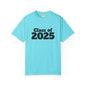 Class of 2025 Unisex Garment-Dyed T-Shirt, Graduation Gift, Back to School Tee
