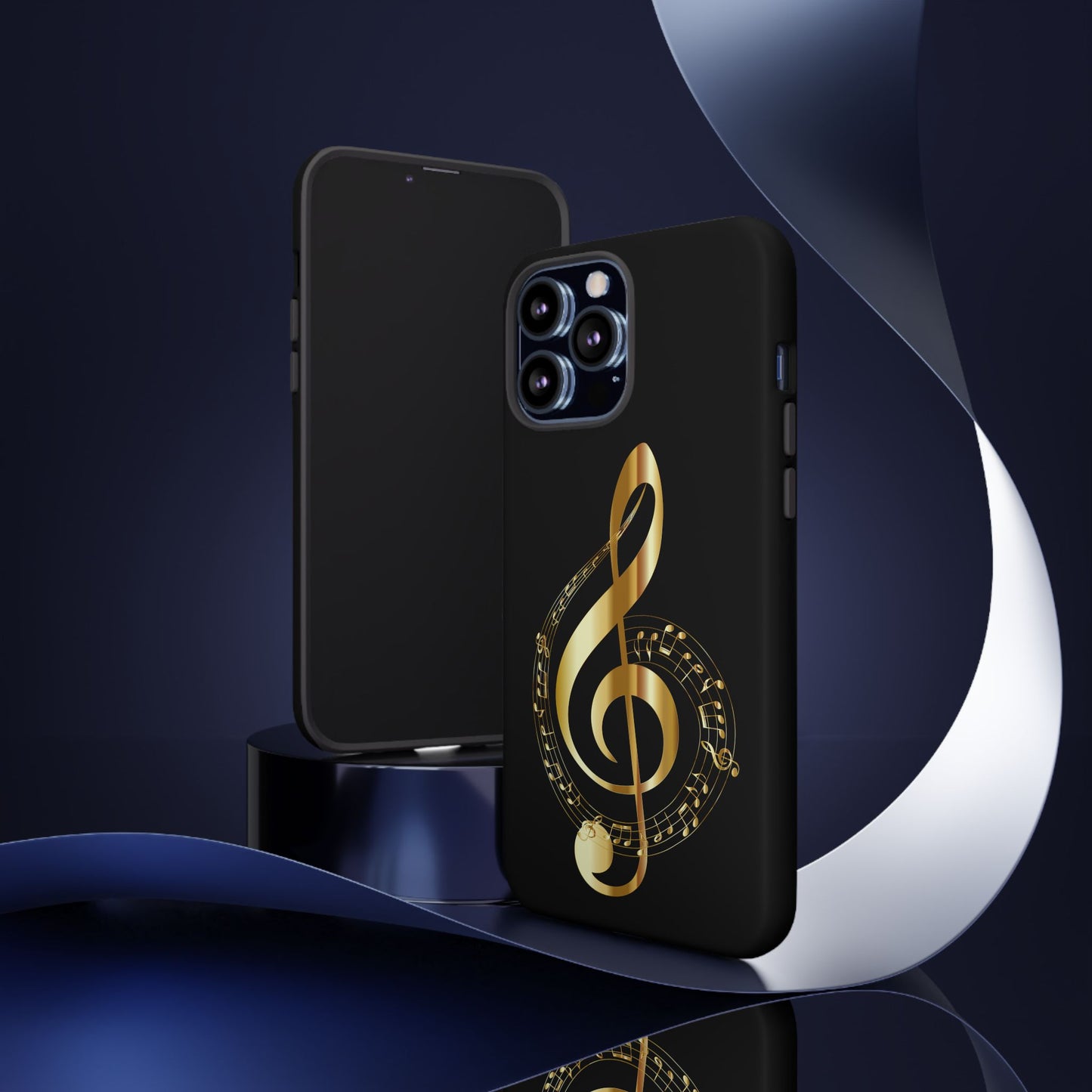 Tough Cases black gold musical Note
