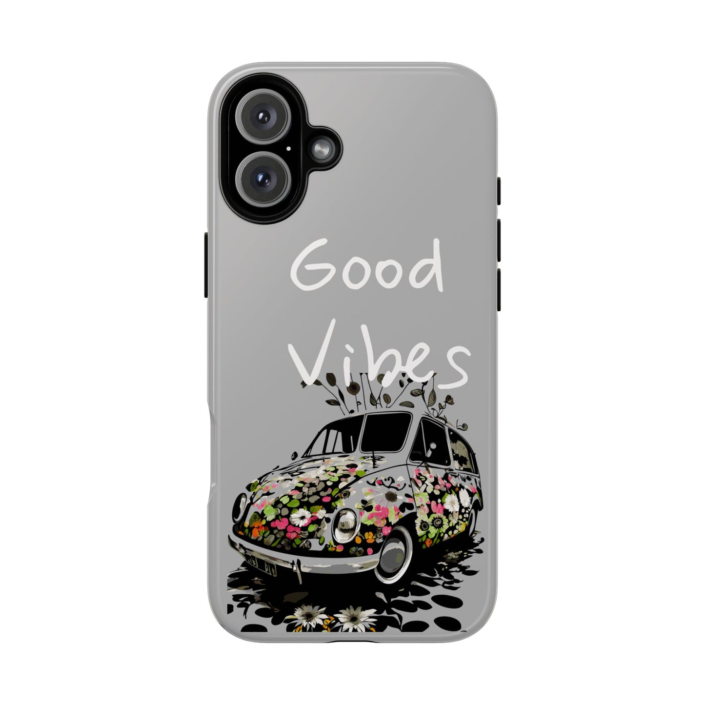 Floral Phone Case | Good Vibes, Phone Accessories, Gift for Her, Trendy Tech, Summer Vibes, Birthday Gift