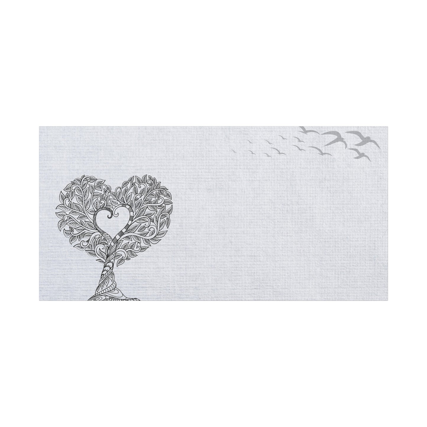 Matte Canvas, Stretched, 1.25" - Heart Tree