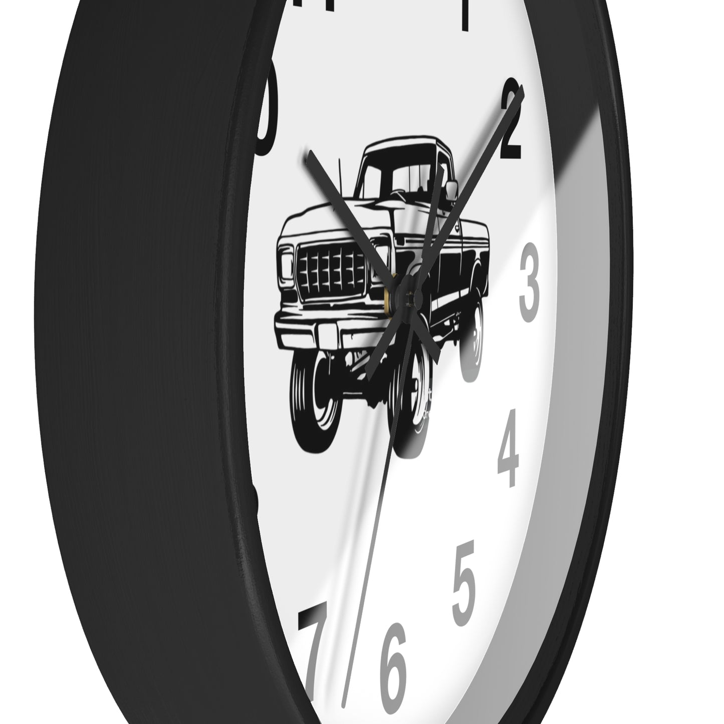 Classic Pickup Truck Wall Clock | Automotive Decor, Gift for Car Lovers, Rustic Home Accent, Garage Wall Art, Unique Timepiece