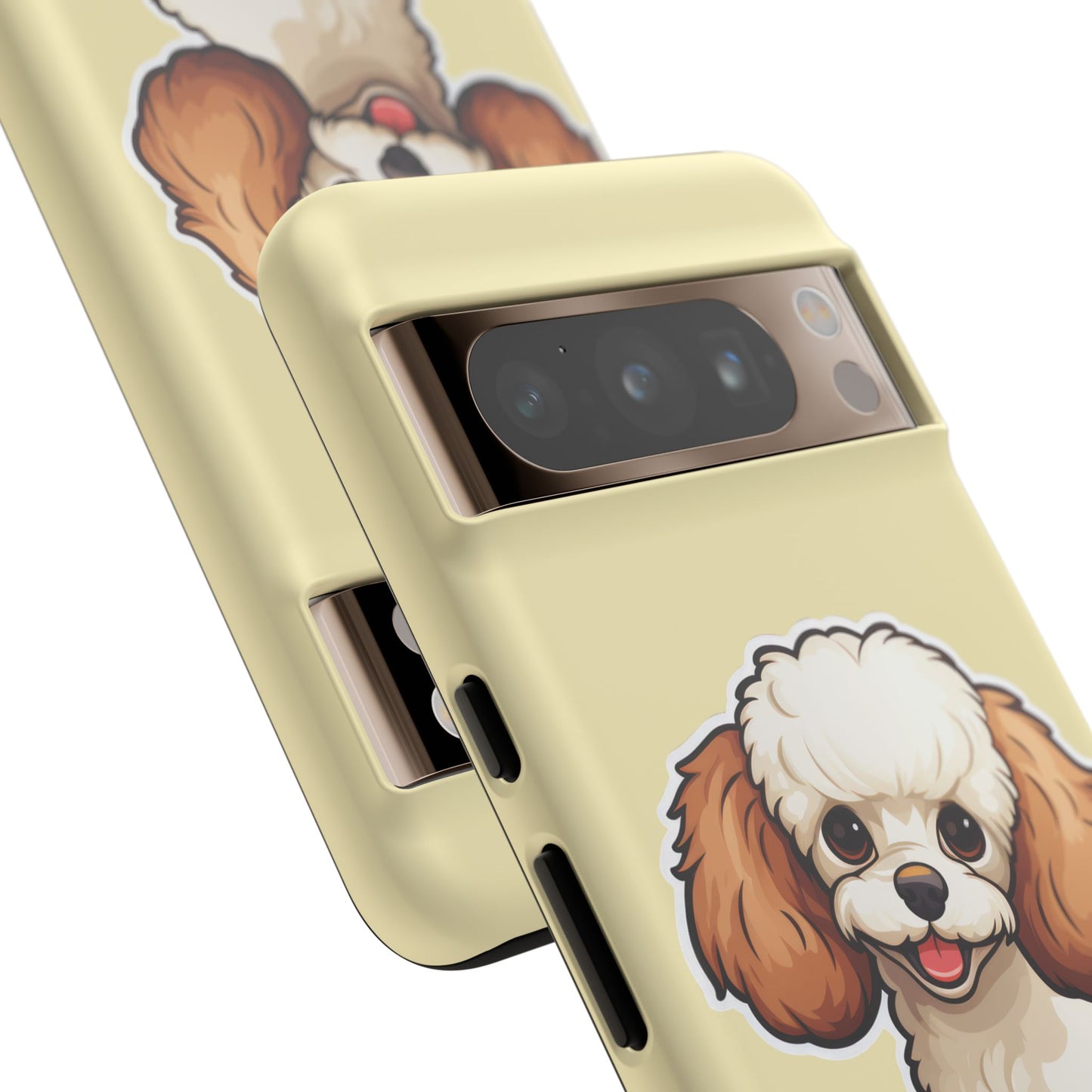Cute Dog Phone Case, Pet Lover Gift, Custom Phone Cover, Cartoon Dog Case, Durable Phone Accessory