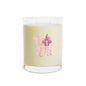 Love Floral Candle — 11oz Scented Glass Candle