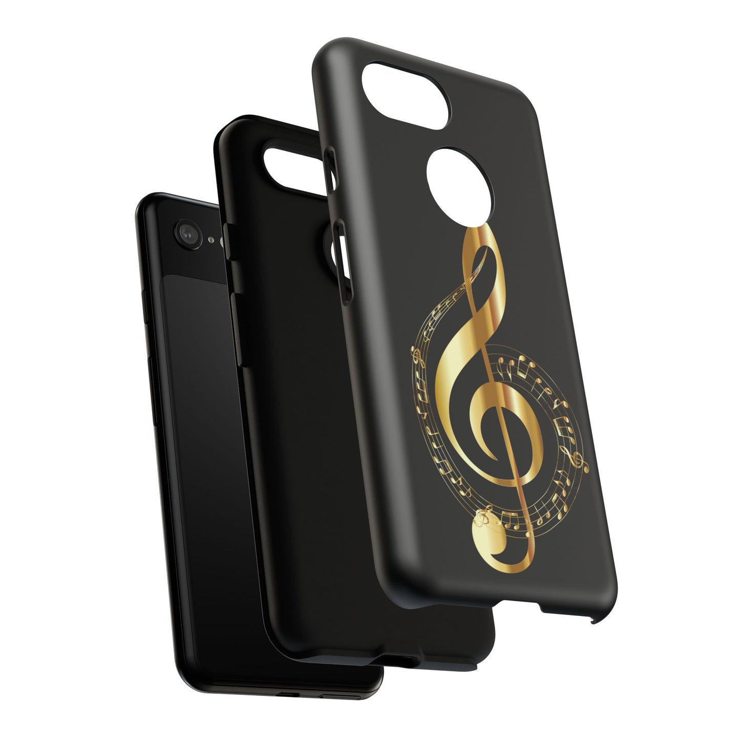 Tough Cases black gold musical Note