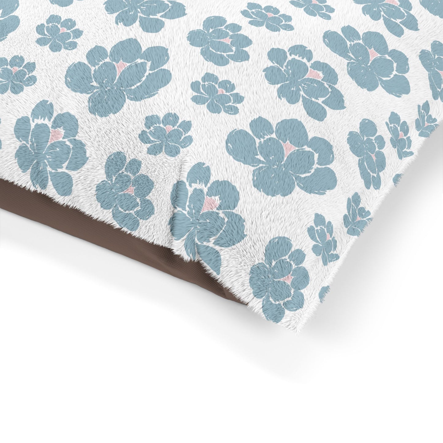 Floral Pet Bed for Cozy Comfort, Dog Bed, Cat Bed, Soft Cushion, Pet Furniture, Floral Design