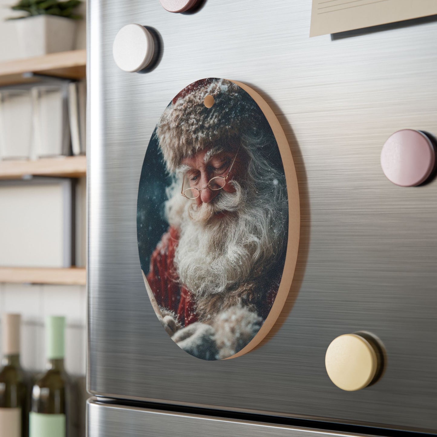 Wooden Ornaments - Santa