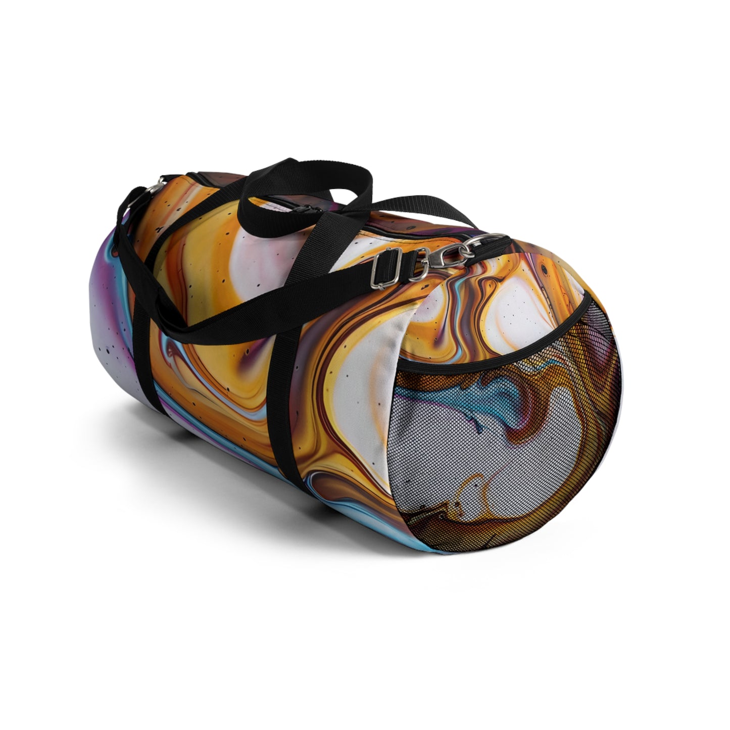 Abstract Swirl Duffel Bag, Travel Bag, Gym Bag, Overnight Bag