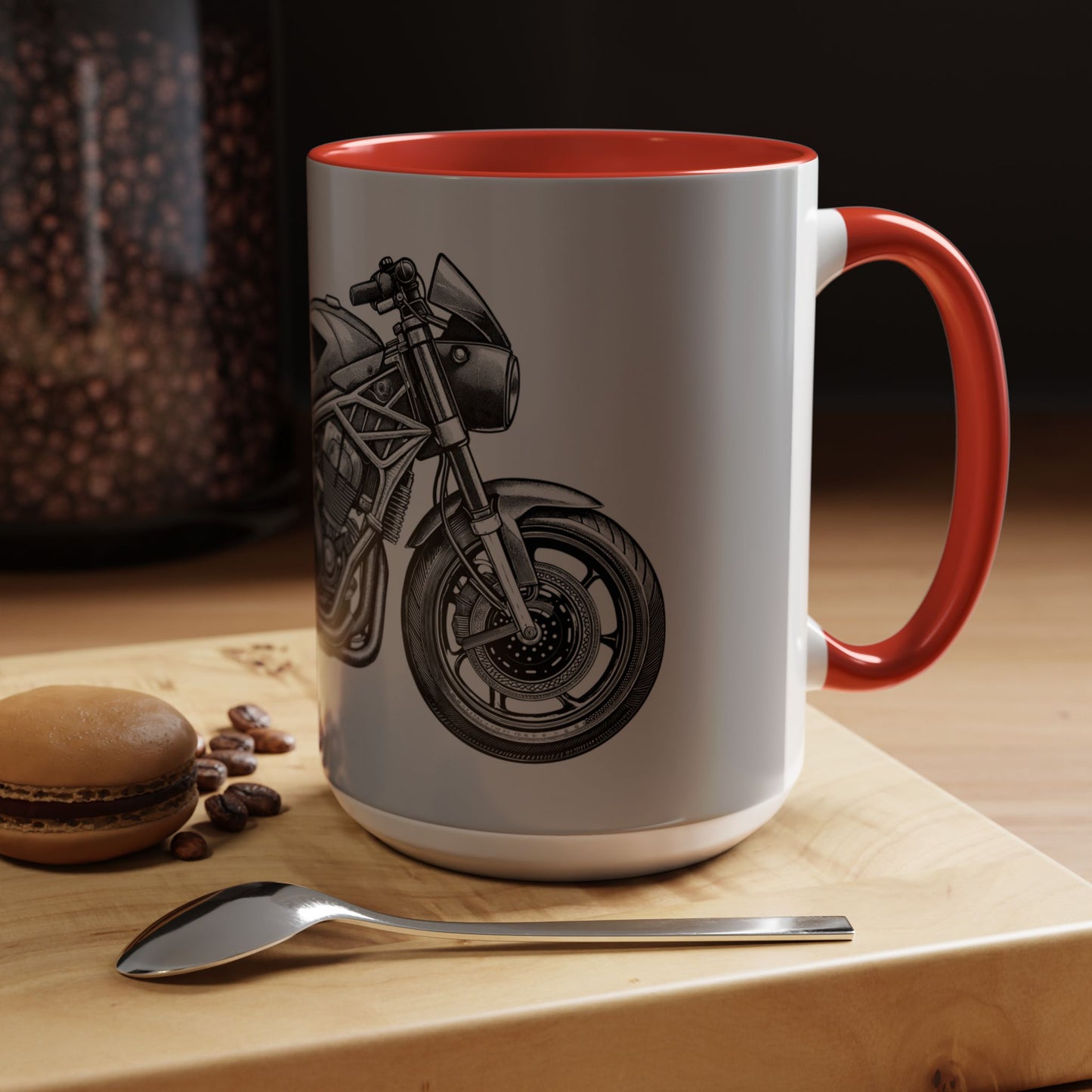 Motorcycle Lover's Accent Coffee Mug, Custom Mug for Bikers, Coffee Cup Gift for Riders, Unique Mug for Motorcycle Enthusiasts, Biking [...]
