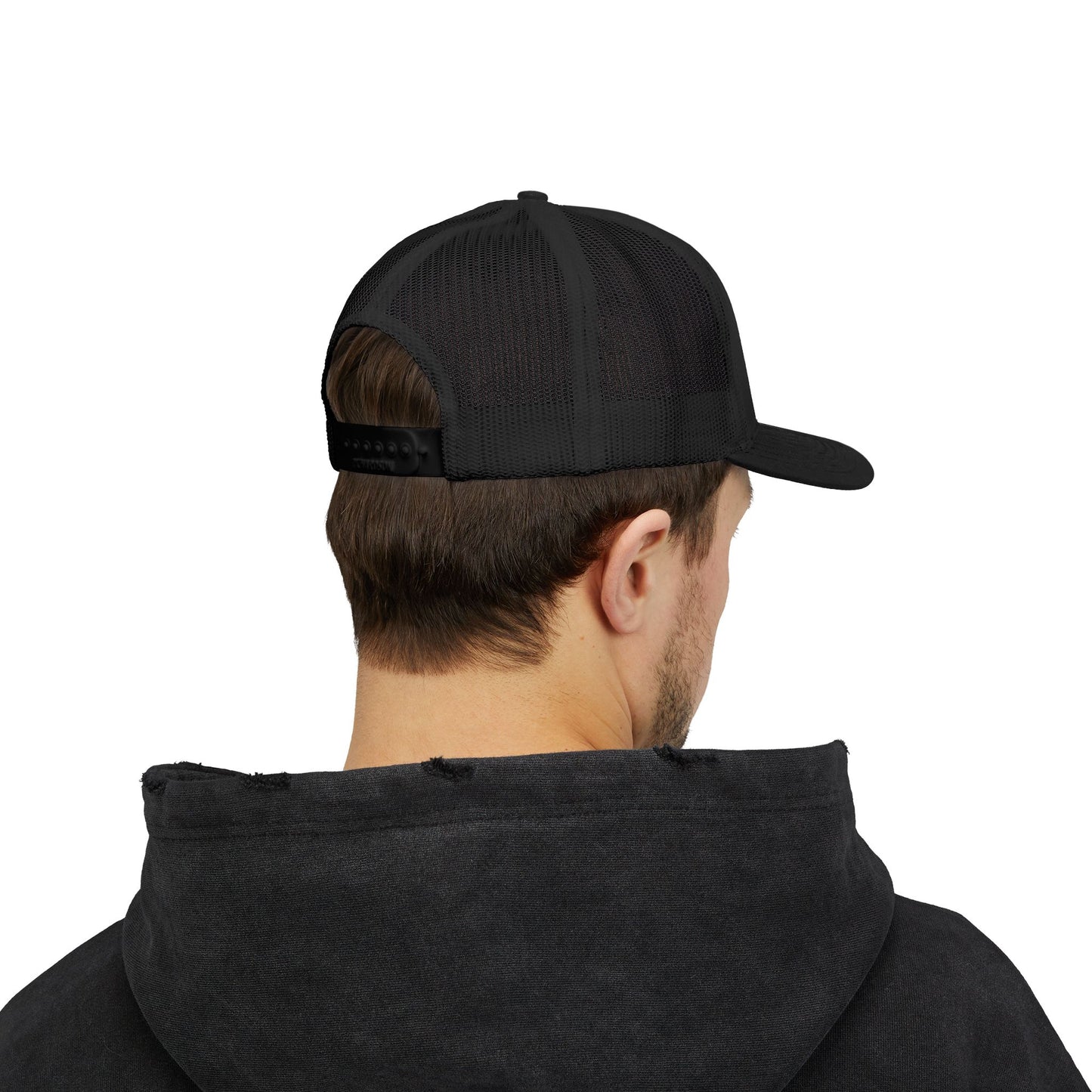 Dachshund Galaxy Trucker Cap – Embroidered Space Sausage Dog Snapback