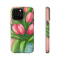 Floral Phone Case with Vibrant Tulips - Tough Cases for Garden Lovers, Spring Gifts, Nature Enthusiasts, Unique Gadget Accessories, [...]