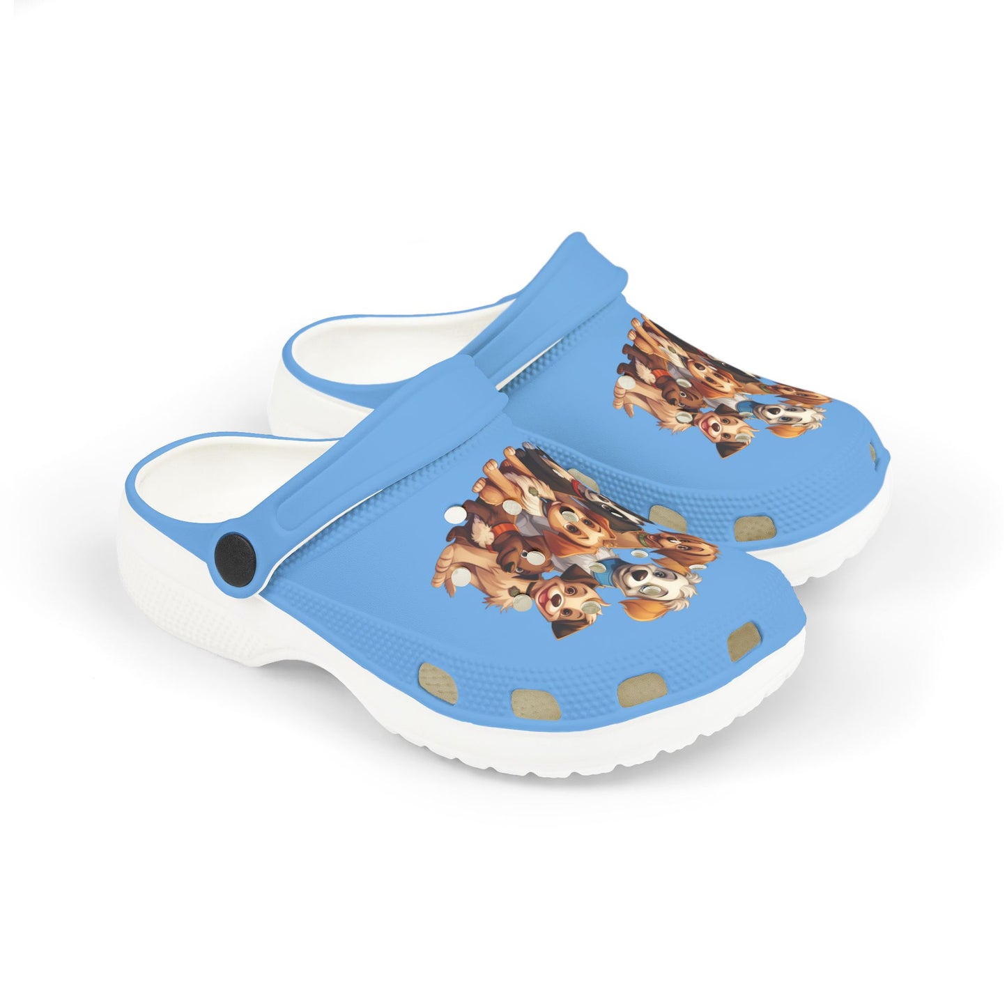 Kids' Dog-Themed EVA Foam Clogs, Cute Animal Slip-Ons, Comfortable Summer Footwear, Fun Playtime Shoes, Dog Lover Gifts