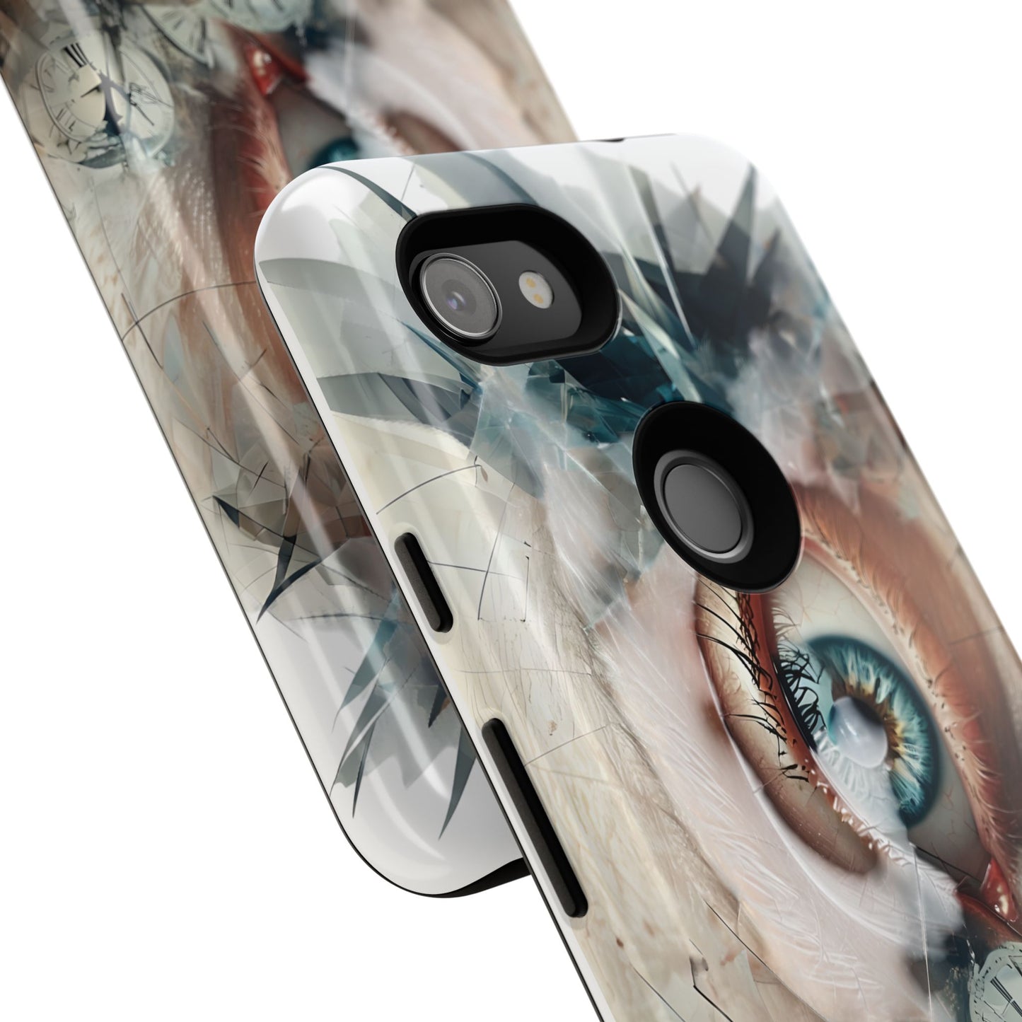 Artistic Eye Phone Case, Unique Smartphone Cover, Whimsical Gift for Art Lovers, Trendy Tech Accessory, Birthday Present, Holiday Gift