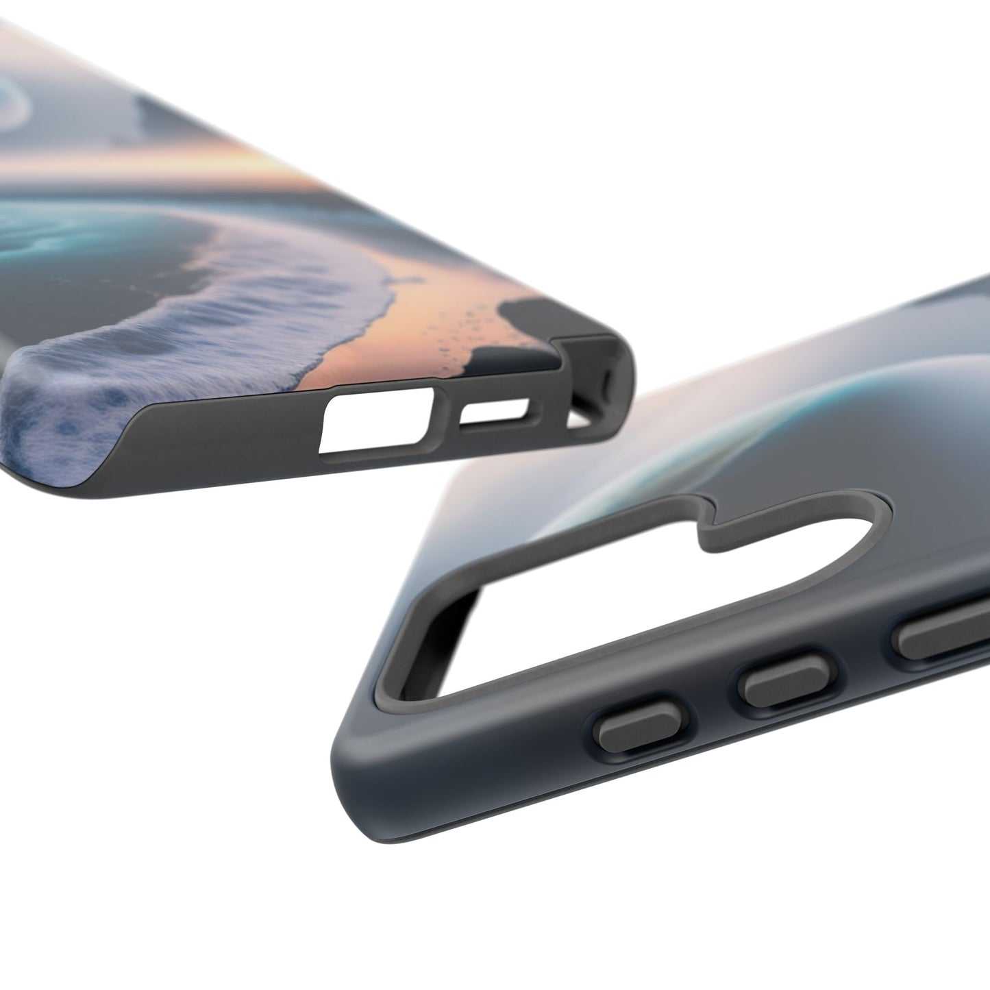 Galaxy Ocean Phone Case — Surreal Planet Beach Tough Case