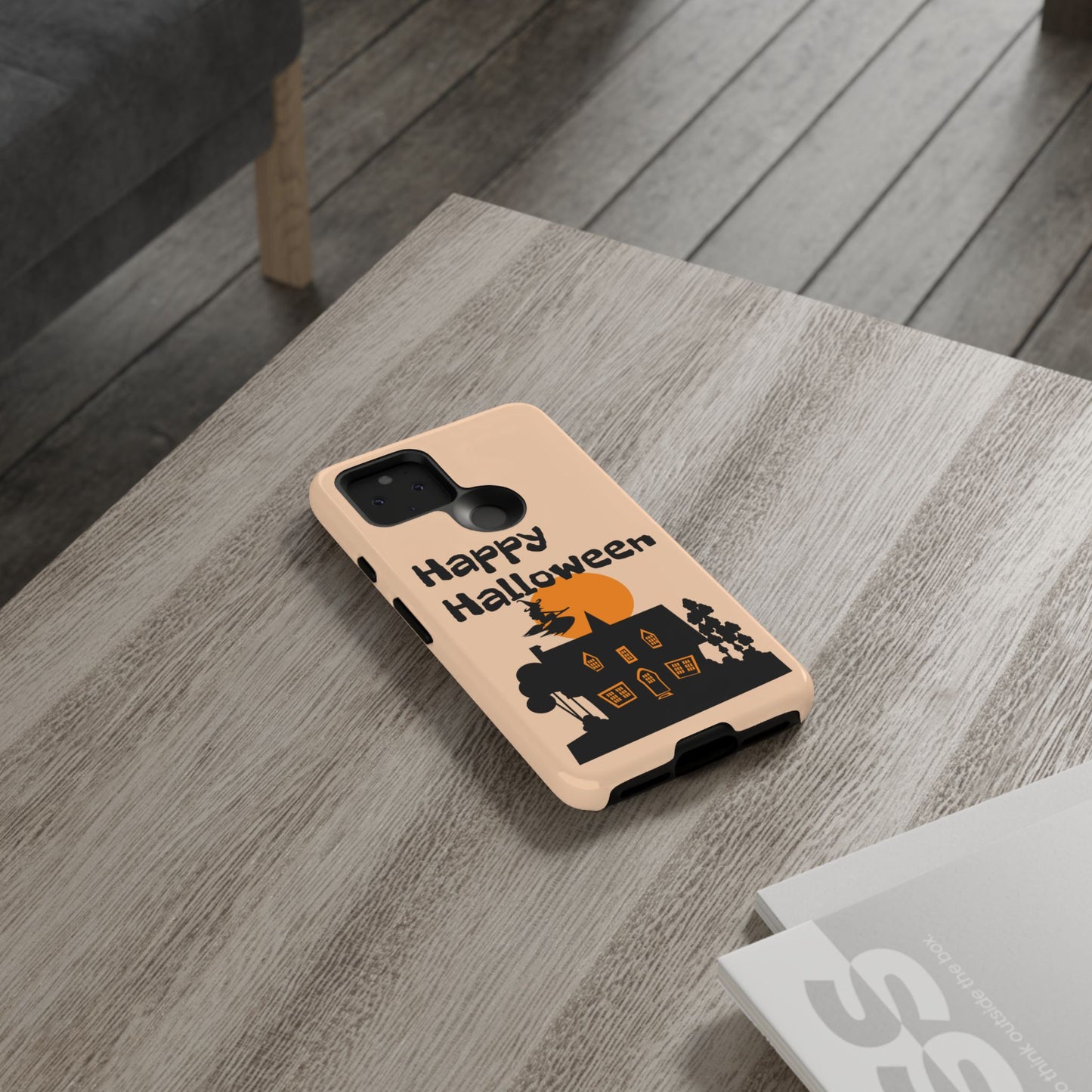 Halloween Phone Case, Spooky Mobile Cover, Tough Case for Phone, Witch Design, Fall Decor, Unique Gift for Halloween