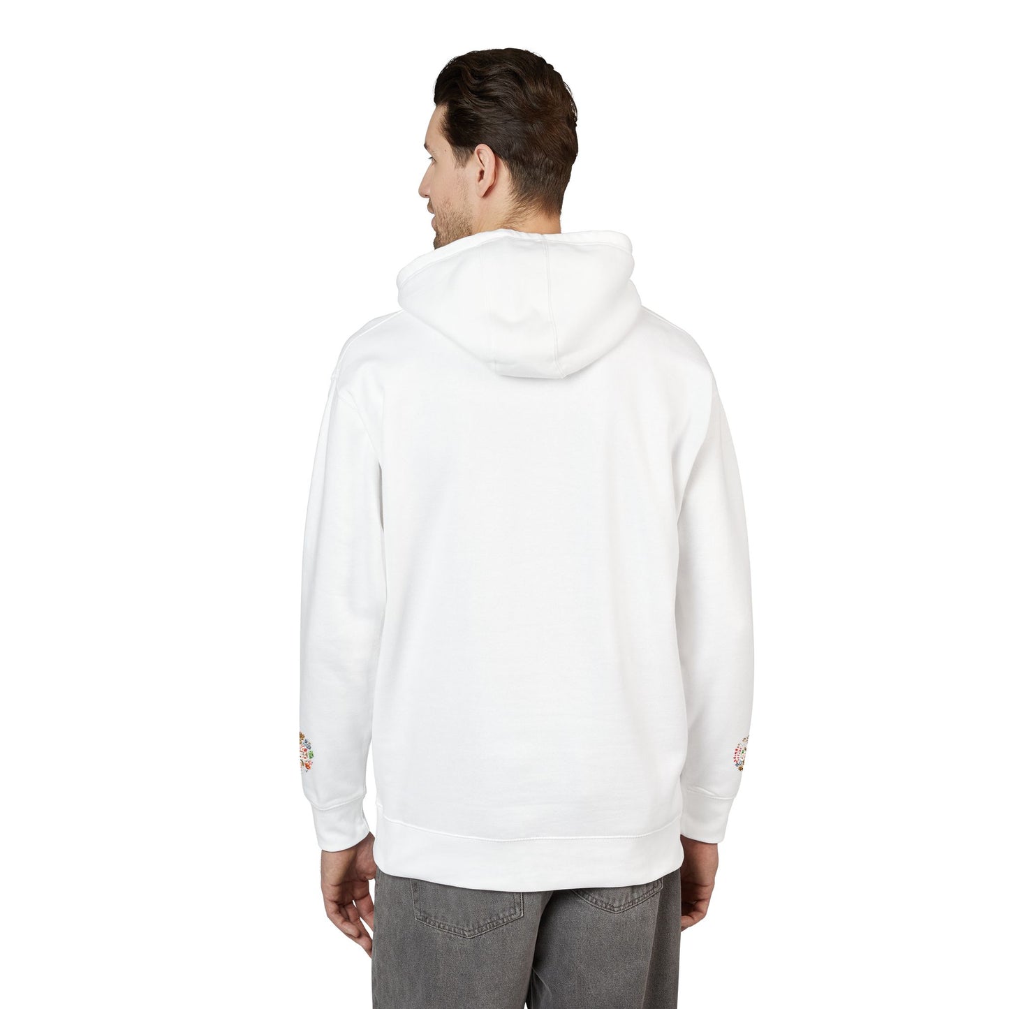 Floral Unisex Fleece Hoodie - Cozy Gift for Nature Lovers, Perfect for Fall, Spring, Birthdays, Relaxation, Outdoor Activities