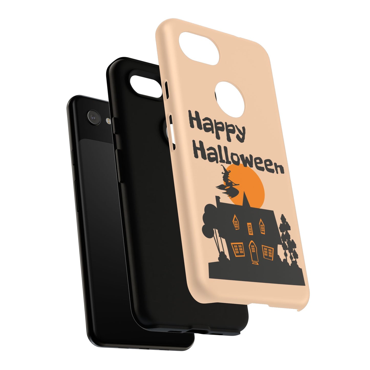 Halloween Phone Case, Spooky Mobile Cover, Tough Case for Phone, Witch Design, Fall Decor, Unique Gift for Halloween